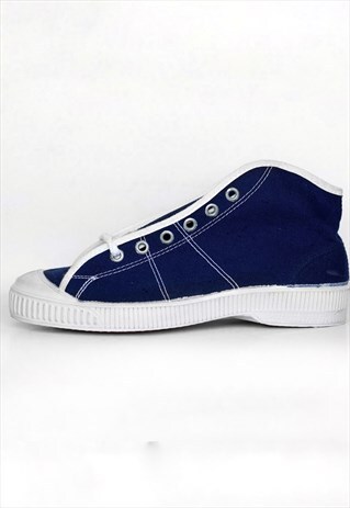 80S VINTAGE CEBO BULLDOG CANVAS HI TOPS/SHOES