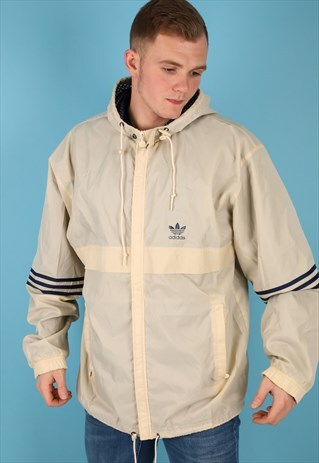 VINTAGE ADIDAS WINDBREAKER JACKET IN MULTI NJ543