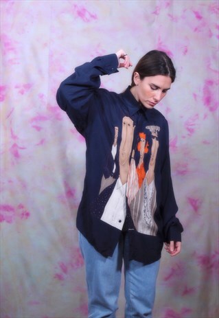 VINTAGE 90S YASHI YAMAMURI SHIRT