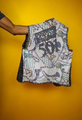 REWORKED LEVIS VINTAGE WAIST JACKET GILET