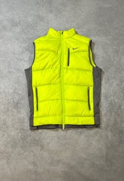 Nike Golf Gilet Zip Up Puffer Vest with Logo