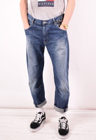 LEVI'S MENS VINTAGE JEANS W36 L29 BLUE 90S