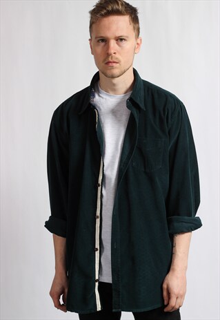 VINTAGE OVERSIZED CORDUROY SHIRT