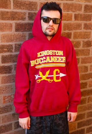 VINTAGE KINGSTON BUCCANEERS USA HOODIE SWEATER