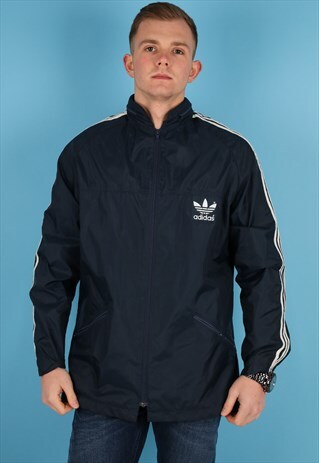 VINTAGE ADIDAS WINDBREAKER JACKET IN MULTI NJ793