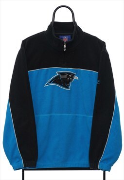 Vintage Reebok NFL Carolina Panthers Blue Fleece Womens