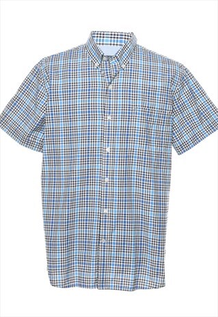 VINTAGE IZOD CHECKED SHIRT - XL