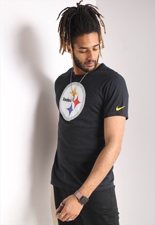 VINTAGE NIKE STEELERS T-SHIRT BLACK