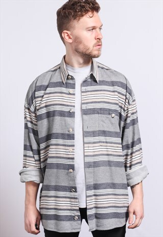 VINTAGE AZTEC PATTERNED SHIRT