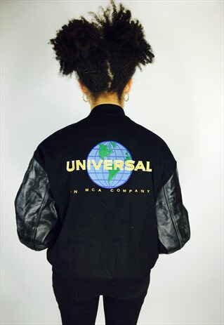UNIVERSAL EMBROIDERED VARSITY JACKET