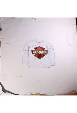 Vintage 90's Harley Davidson T Shirt Long Sleeve