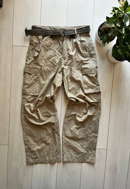 Vintage cargo streetwear workwear pants