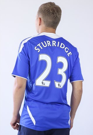 MENS ADIDAS CHELSEA STURRIDGE 2011 JERSEY T-SHIRT