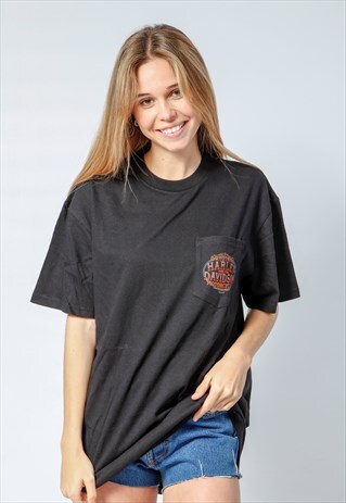 VINTAGE HARLEY DAVIDSON T-SHIRT DEAD STOCK
