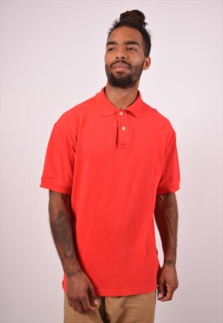 VINTAGE FILA POLO SHIRT RED