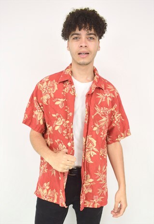 VINTAGE 90'S RED RALPH LAUREN FESTIVAL SHIRT