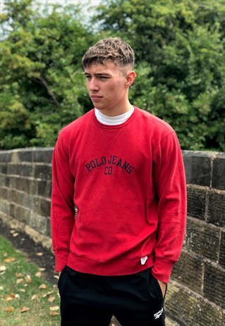 RALPH LAUREN POLO JEANS SWEATSHIRT