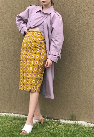 FAVORITE COTTON PATTERNED SKIRT