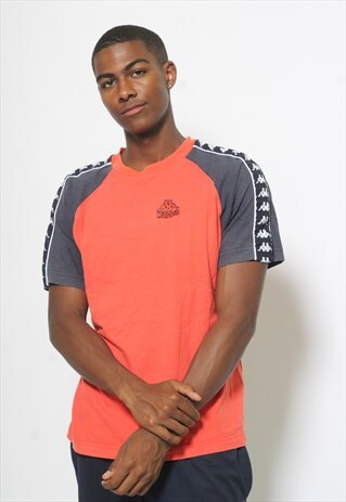 VINTAGE KAPPA TAPE LOGO T-SHIRT