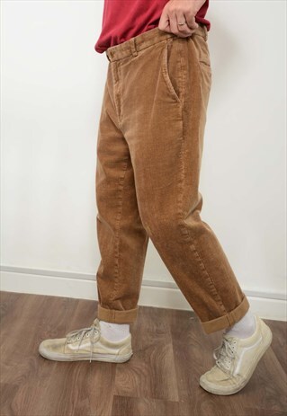 Vintage Corduroy Skater Pants Brown Size 36/30"