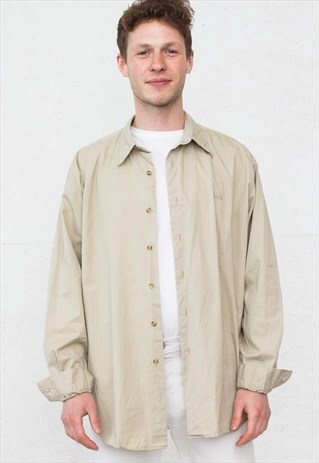 VINTAGE BEIGE LEVI'S LONG SLEEVE SHIRT