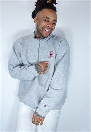 CHAMPION 1/4 ZIP SWEATSHIRT