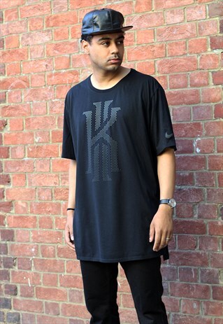 VINTAGE NIKE DRI-FIT LOGO T-SHIRT.