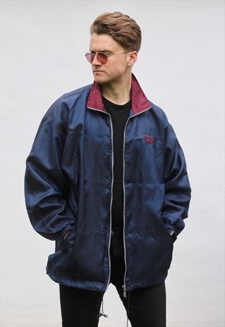 REEBOK RETRO 90S SPORTING ATHLETIC COACH TRACK JACKET