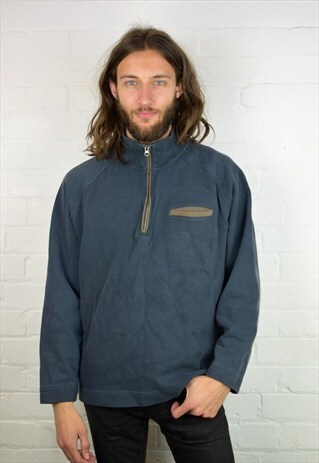 VINTAGE 90'S 1/4 ZIP SWEATSHIRT