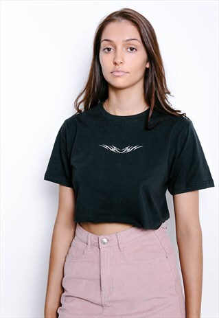 TRIBAL ART 90'S CROP TOP