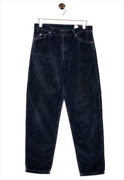 Vintage Levistrauss 90s Corduroy Pants Quality Look Blue
