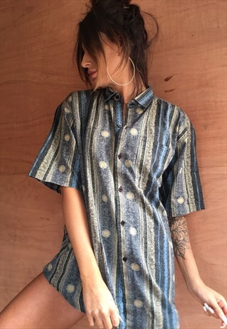 OVERSIZED RETRO 90S 80S VINTAGE UNISEX FESTIVAL SHIRT