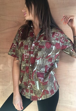 OVERSIZED RETRO 90S 80S VINTAGE UNISEX FESTIVAL SHIRT