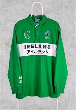 Green Ireland Rugby Shirt Jersey World Cup 2XL