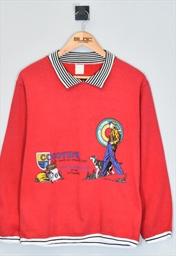 Vintage Cocotier Outdoor Wear Sweatshirt Red XSmall