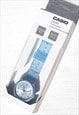 CASIO MQ-24 CLEAR BLUE ANALOGUE WATCH (JAPAN IMPORT)