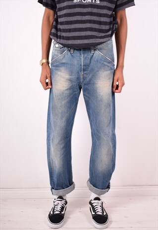 LEVI'S MENS VINTAGE JEANS ' W33 L34 BLUE 90S