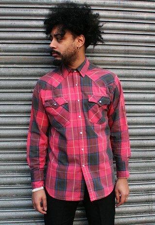 VINTAGE 80S WESTERN LONGSLEEVE SHIRT
