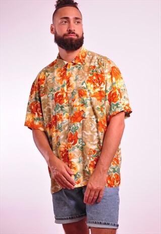 VINTAGE ABSTRACT FESTIVAL SHIRT