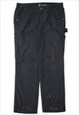 VINTAGE CARHARTT WORKWEAR ORIGINAL FIT BLACK TROUSERS WOMENS