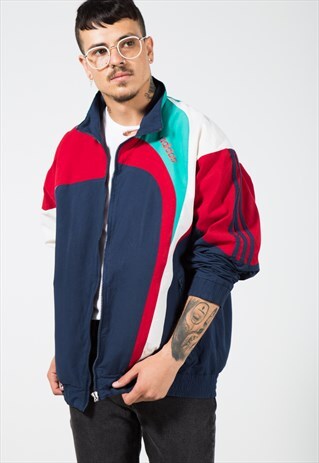 VINTAGE 80S ADIDAS SHELL SPORT JACKET / S1597