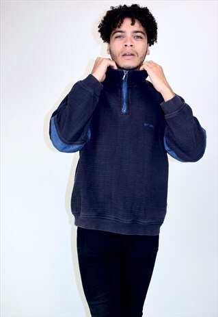 VINTAGE 90'S WEST VALLEY 1/4 ZIP SWEATSHIRT