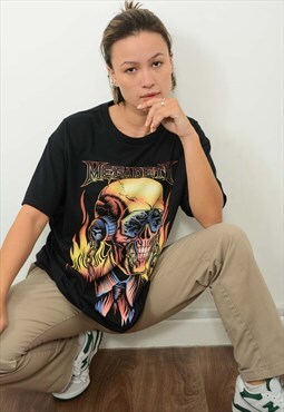 Megadeth T-shirt  Metal Black Size L 
