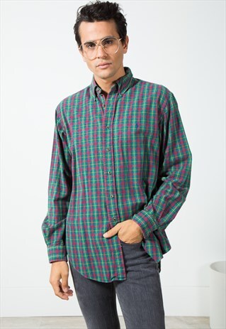 VINTAGE POLO RALPH LAUREN SHIRT / S5026