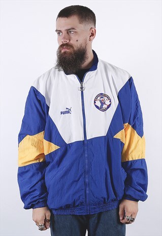VINTAGE PUMA HOCKEY TRACK JACKET