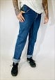 VINTAGE RARE W34 L32 ARMANI SLIM FIT JEANS IN BLUE