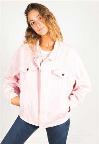 VINTAGE 80S LEVI'S COLOURED JACKET / C604