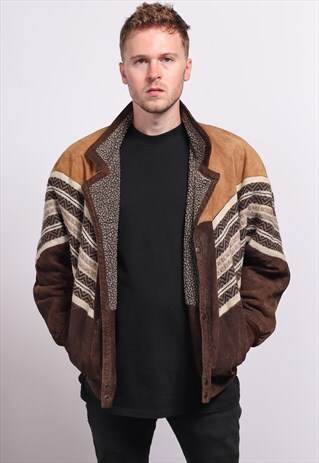 VINTAGE AZTEC INCA FESTIVAL JACKET