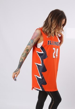 NBA OVERSIZED SPORT JERSEY BASKETBALL VEST TOP UK 14 (5DU)