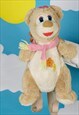90'S VINTAGE BEAR BACKPACK PINK FLOWER KITCH KAWAII BAG